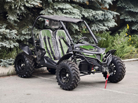 Комплект запчастей (Машинокомплект) для сборки багги KTA К7LE (инжектор ROJO) (Зеленый)