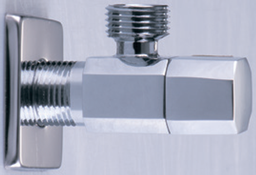 Кран угловой 8-гран. 1/2 х 1/2  (ХРОМ)  ViEiR  (120/1шт)