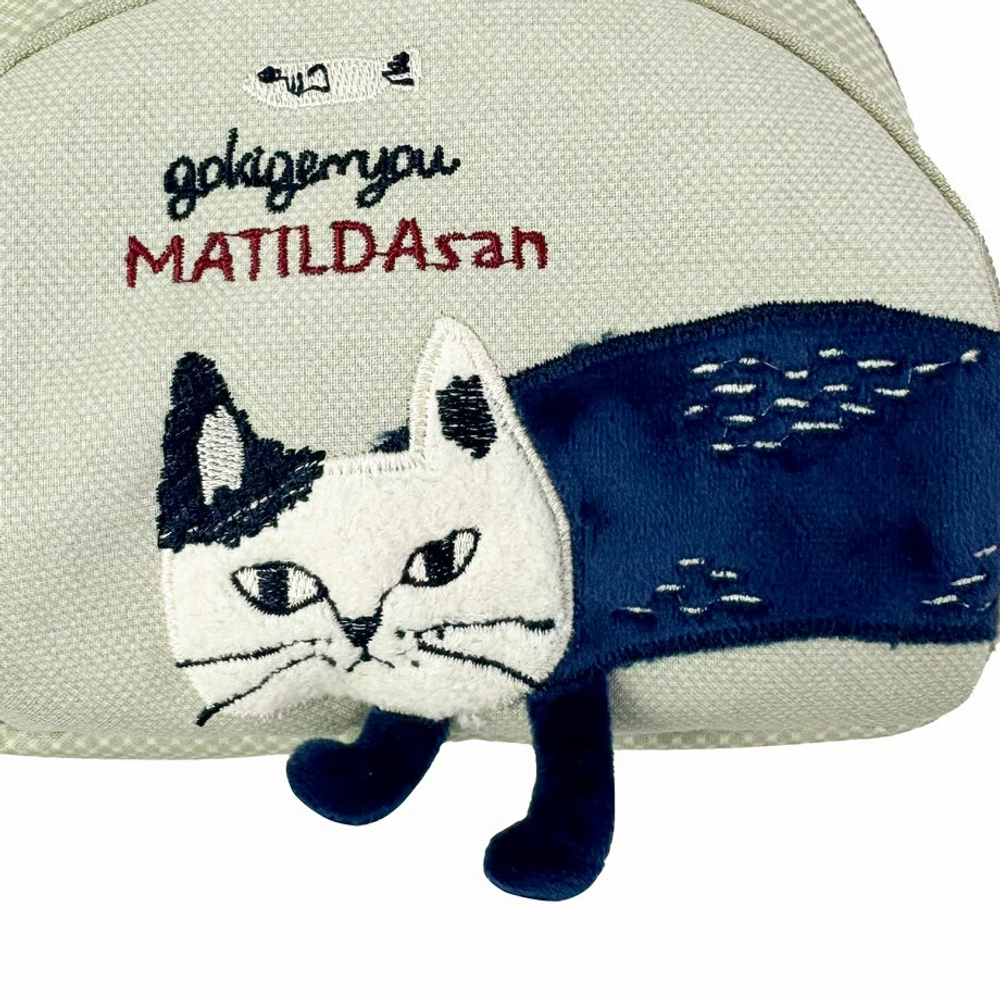 Мини-сумка пошет (pochette), с ремнем, MATILDASan, светлая, 25-8811-1, KUSUGURU