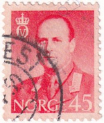 9 марок, Норвегия, 1950-1970-е