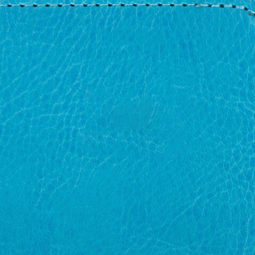 Ежедневник недатированный МАЛЫЙ ФОРМАТ 100х150 мм А6 BRAUBERG "Rainbow" под кожу, 136 л., бирюза, 111687