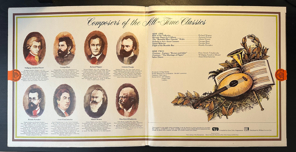 Лондонский симфонический оркестр - Классика на все времена (Англия 1973г.)