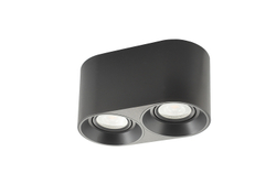 DK3036-BK Светильник накладной IP 20, 10 Вт, GU5.3, LED, черный, пластик