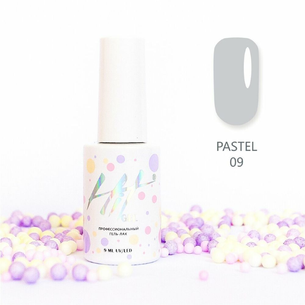 Гель-лак Pastel ТМ &quot;HIT gel&quot; №09, 9 мл