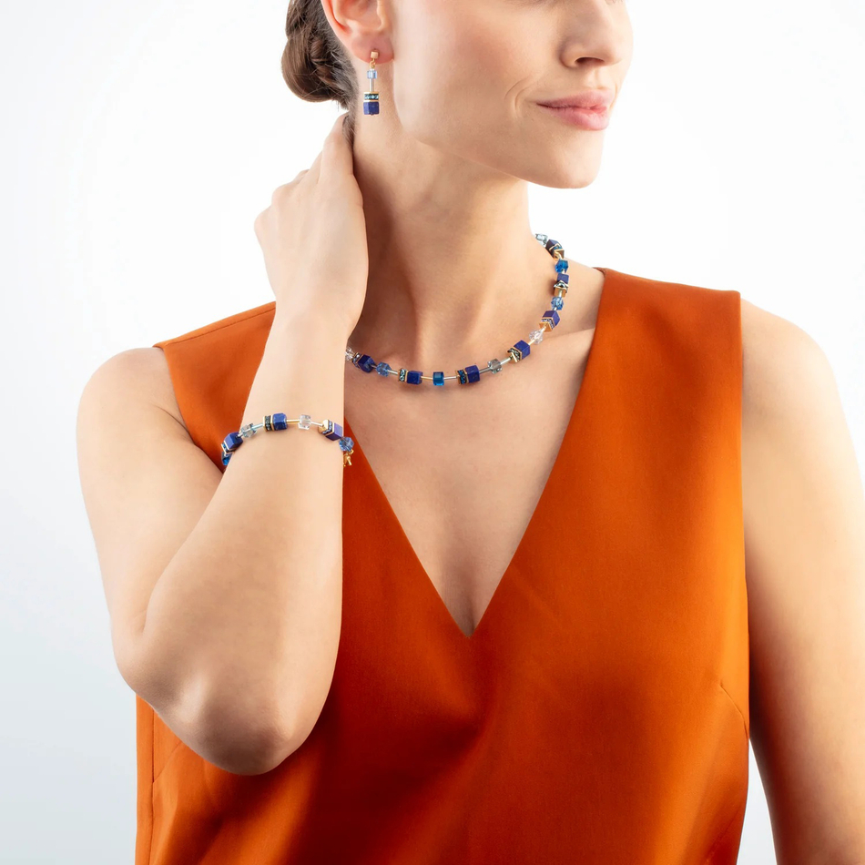 Колье Coeur de Lion Blue 4905/10-0700
