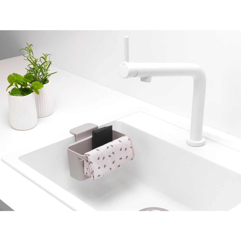 Органайзер 17х11х14см для раковины на присоске Brabantia Sink Side серый