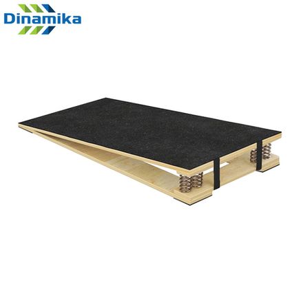 Мост гимнастический подкидной с пружинами