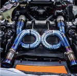 Х Пайп для McLaren 720 S Titanium Catback Exhaust system X PIPE