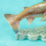 Фарфоровая статуэтка «Радужная форель»