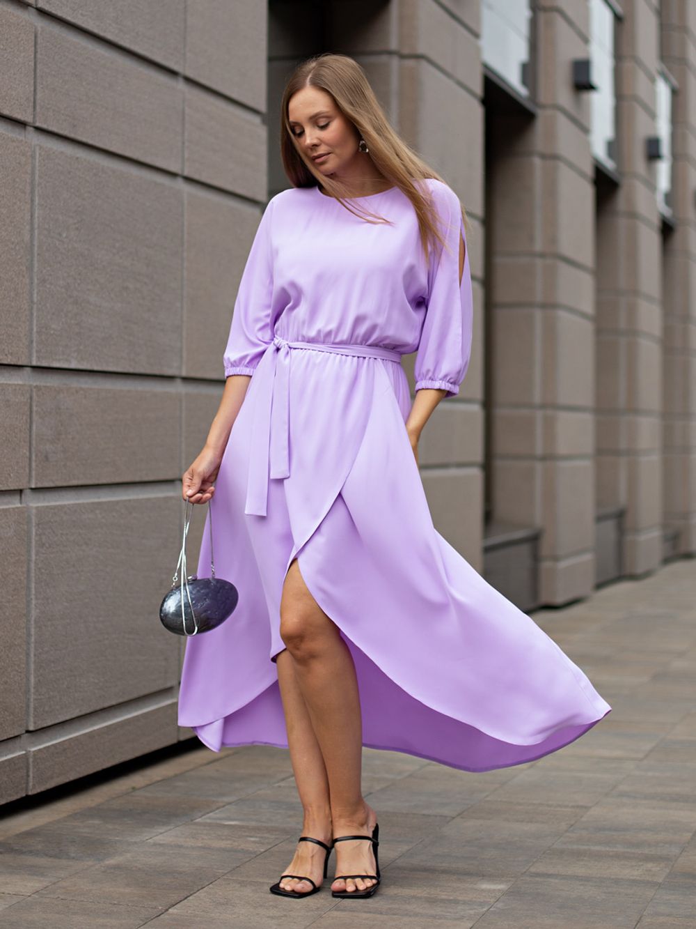 Платье Танго вдвоем (лиловое) П15166-1М LT Collection