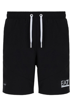 Мужские теннисные шорты EA7 Man Woven Shorts - black
