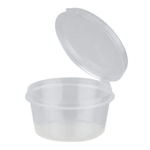 Соусник  Казахстан 50 мл прозрачный с накидной крышкой 100 шт/упак 8 упак/кор