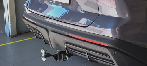 Фаркоп PT GROUP /съемный квадрат/ JETOUR Dashing 2023- (паспорт и сертификат в комплекте)(без электрики) арт.JDA-23-991122.00