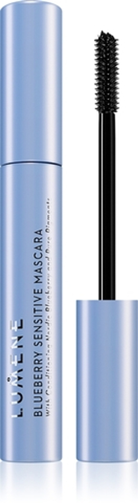 Lumene Nordic Makeup Blueberry Sensitive - Уходовая тушь для ресниц для чувствительных глаз оттенок Black, 9 ml