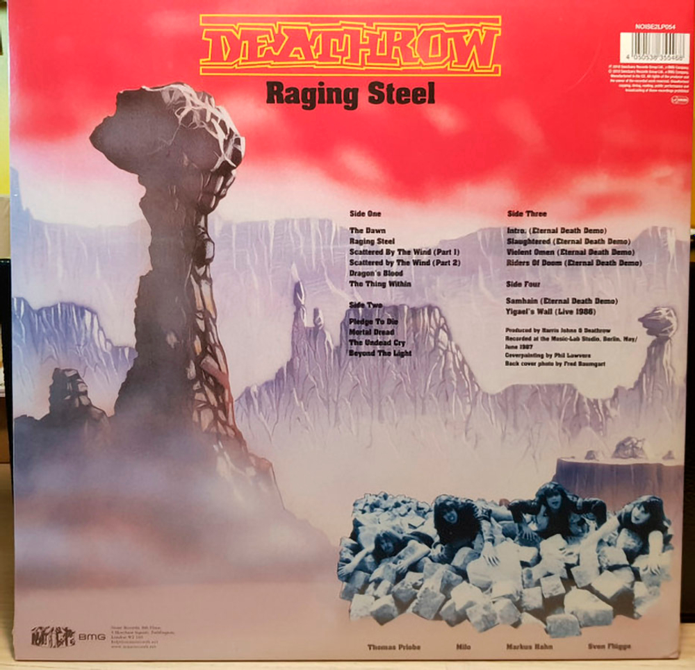 Deathrow / Raging Steel (Coloured Vinyl)(2LP)