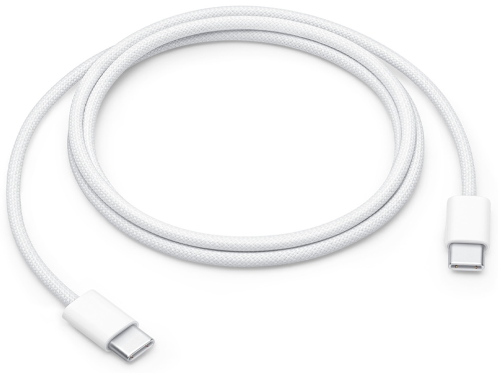 Кабель Apple USB TypeC (F), USB TypeC (M) белый