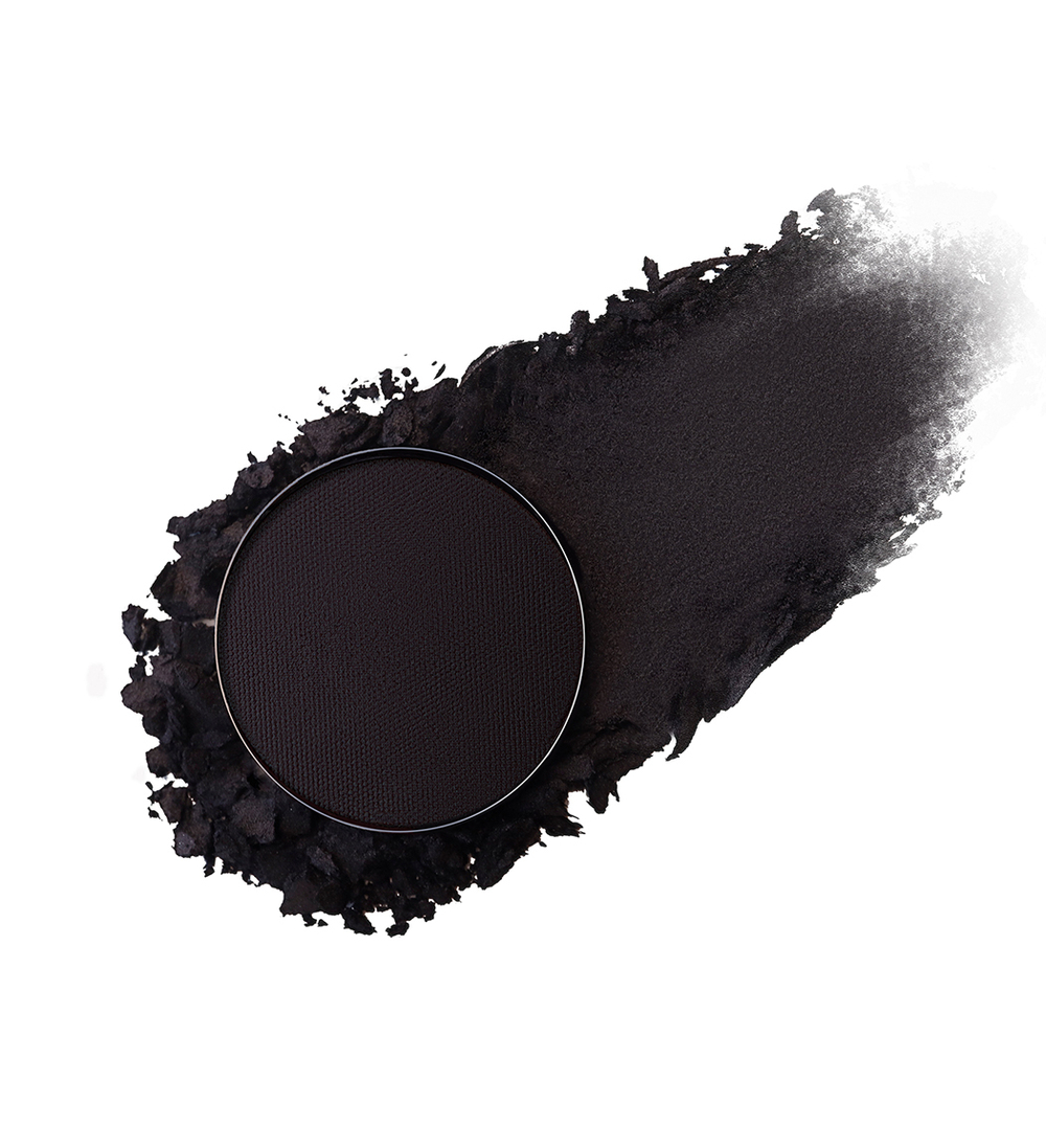 Luxvisage Тени для век компактные "COLOR MATT" тон 15 DEEP BLACK