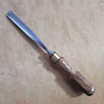 Стамеска для резьбы по дереву, ПЕТРОГРАДЪ,  прямая  N5, 16мм