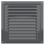 Решетка вентиляционная МЭ сетка 200х200 окраш.сталь Gray ERA