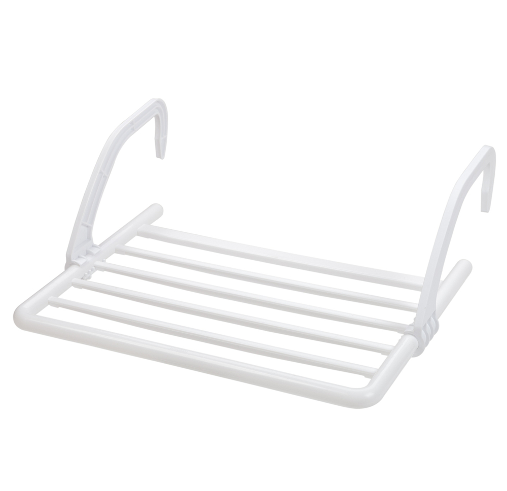 Сушилка навесная на батарею Berossi, снежно-белый