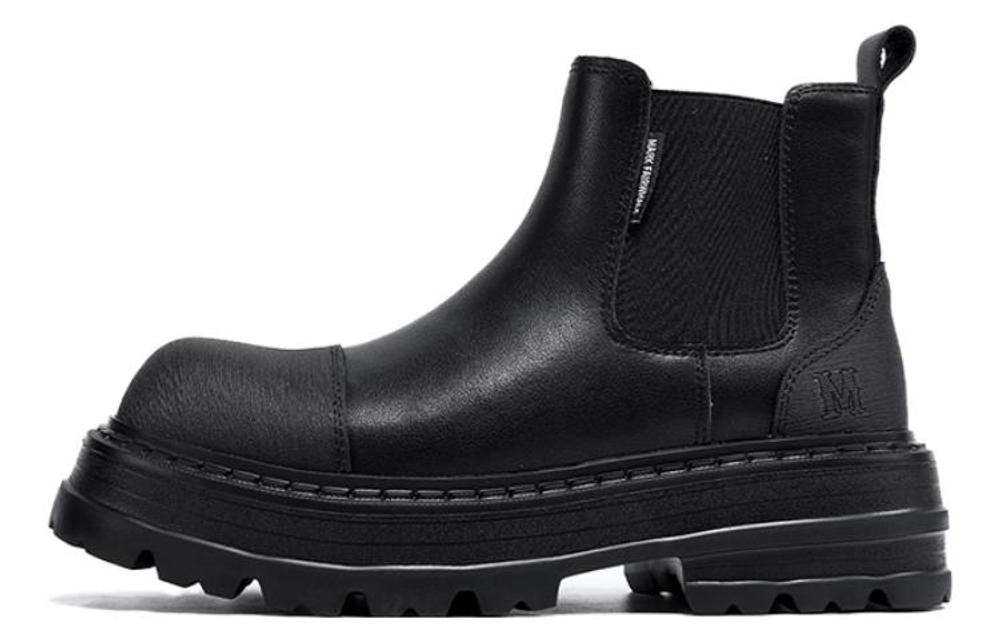 FAIRWHALE Ankle Boots Men"s Black