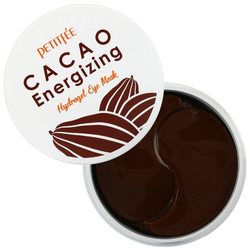 PETITFEE Корейские гидрогелевые патчи для глаз какао Cacao Energizing Hydrogel Eye Mask, 60 шт