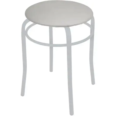 Табурет Ника 2 (ТПР2/СС светло-серый/матовый серый)