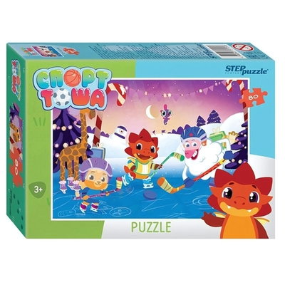 Пазл 80эл. "Мультгерои-2" (Мельница/АО "СТС") (Степ Пазл)