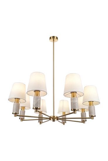 9505AP/8 BRONZE (1) Люстра NW