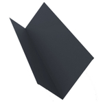 Планка примыкания Grand Line Drap-foil Ral 7024 250х150 мм резка