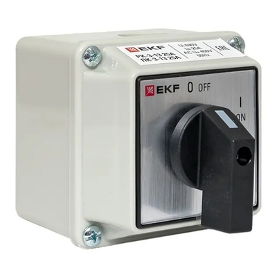 Переключатель кулачковый ПК-3-13 25А 3P "ВКЛ-ВЫКЛ" IP54 EKF pk-3-13-25
