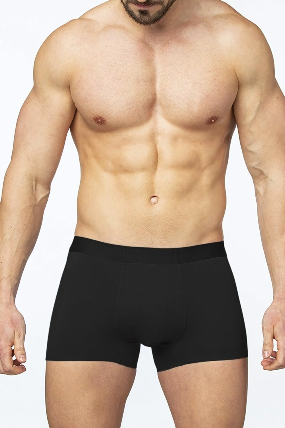 Трусы-боксеры из приятного к телу модала (Размер: M) (Цвет: темно-синий)