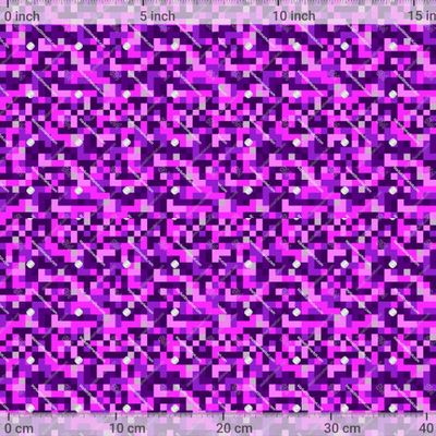 Пиксели. Фиолетовый камуфляж. by Лисовая Зинаида 1200 DPI