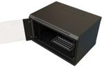 Шкаф настенный 19", 9U WRLine WR-TW-0966-GP-RAL9004
