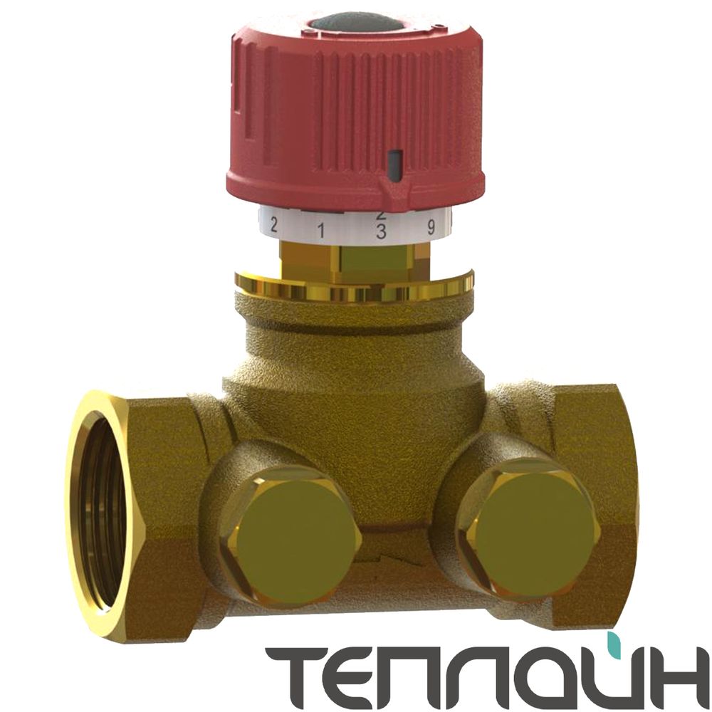 Балансировочный клапан статический БРОЕН DRV L DN 15 PN 25 резьба/резьба