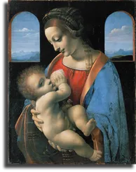 Репродукция "Леонардо Да Винчи - Мадонна Литта"