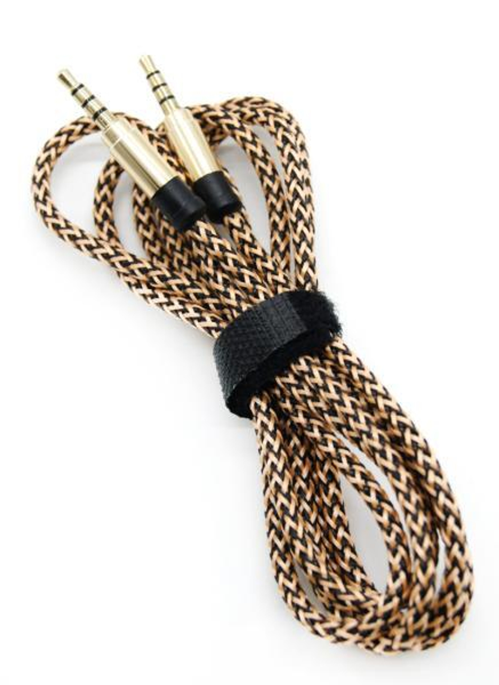 Кабель AUX Lace Print (золото) 1,5м