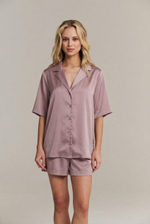 Пижамные шорты из шелка