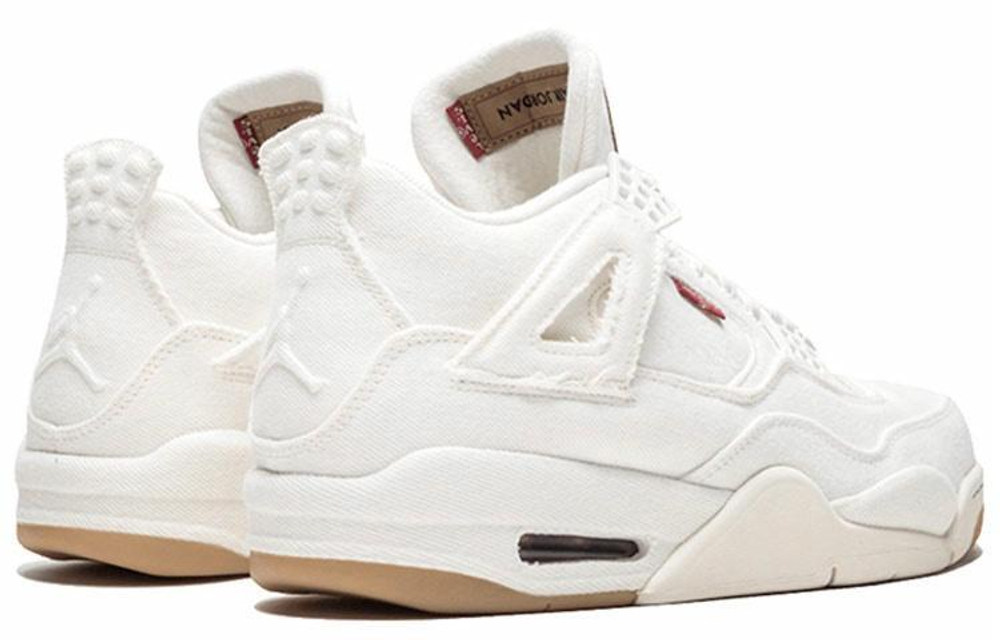 Кроссовки Jordan Air Jordan 4 Levis White (Levis Tag)