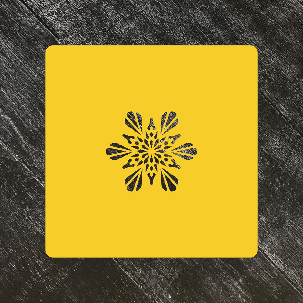 Трафарет новогодний №84