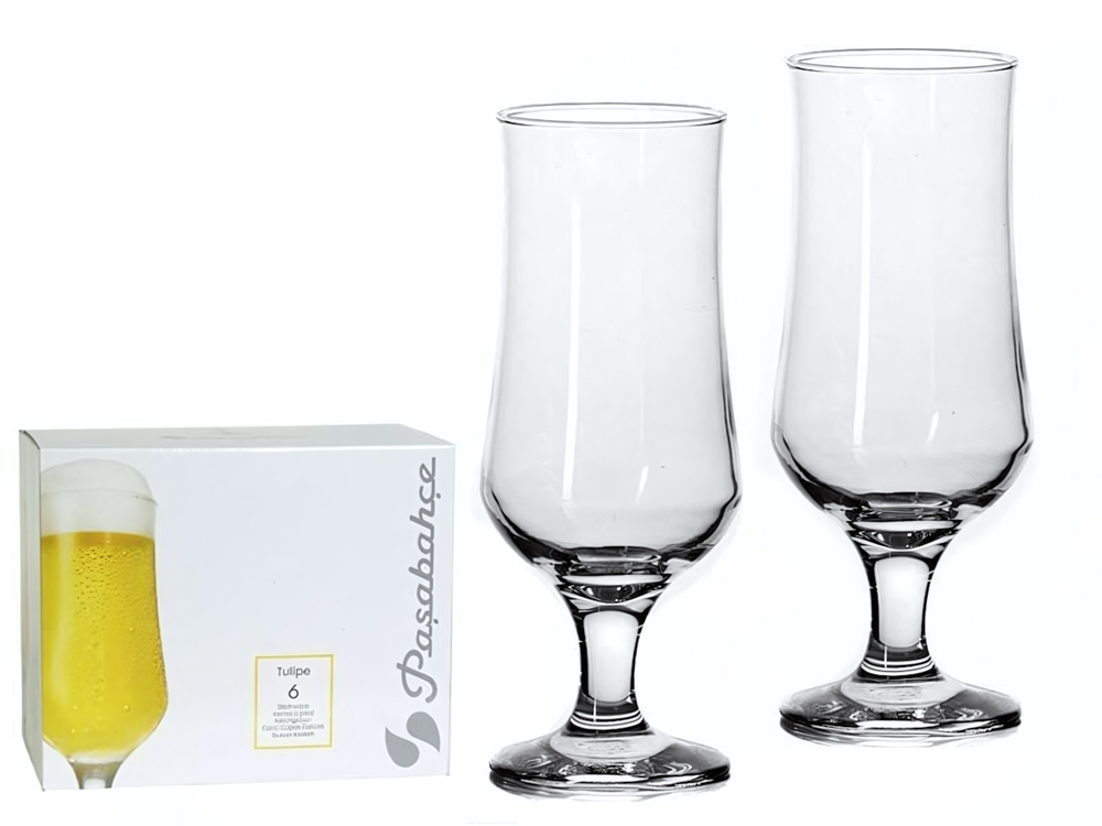 Набор фужеров для пива "Tulipe" 6шт 370мл