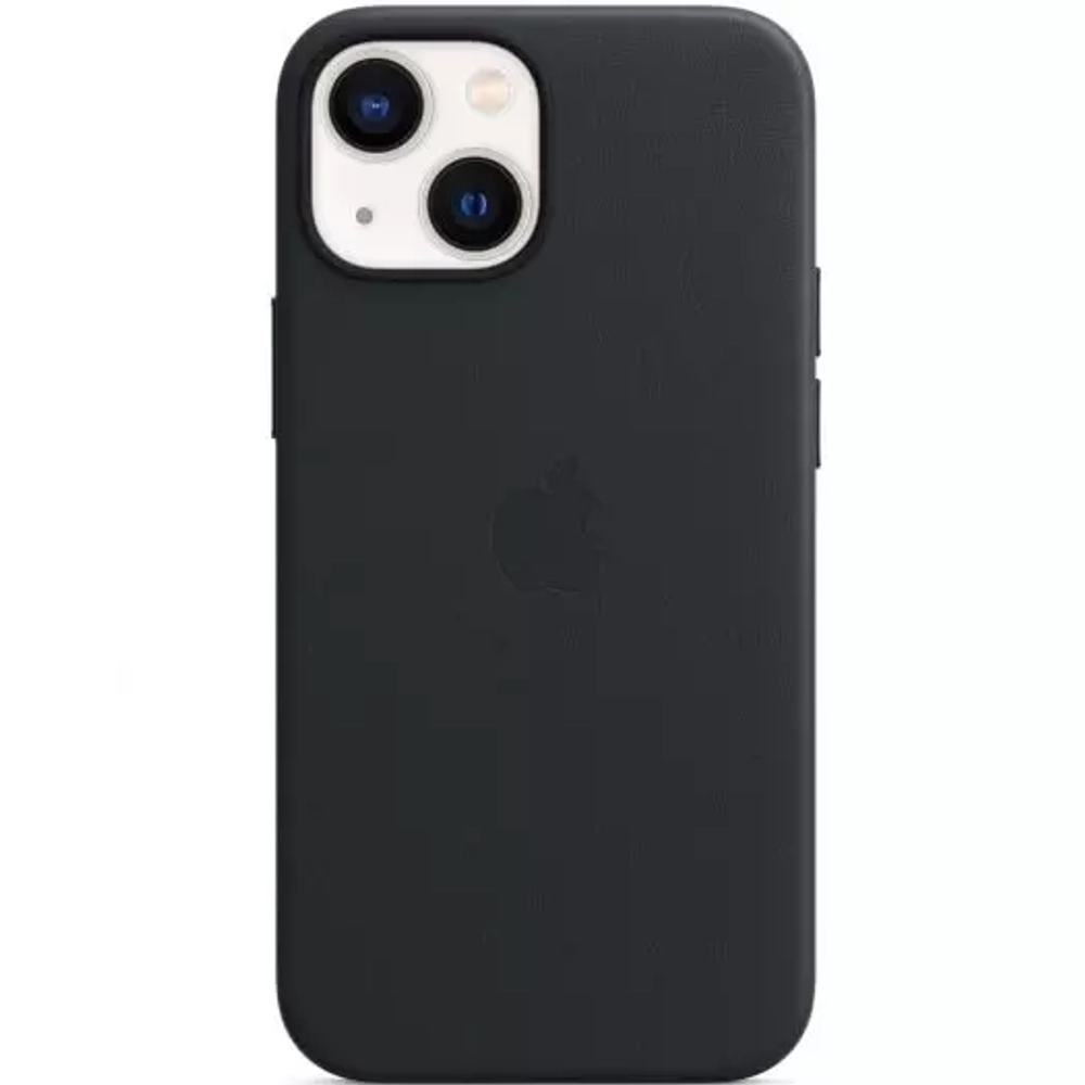 Чехол кожаный для IPhone 13 mini Midnight (MM0M3ZE/A)