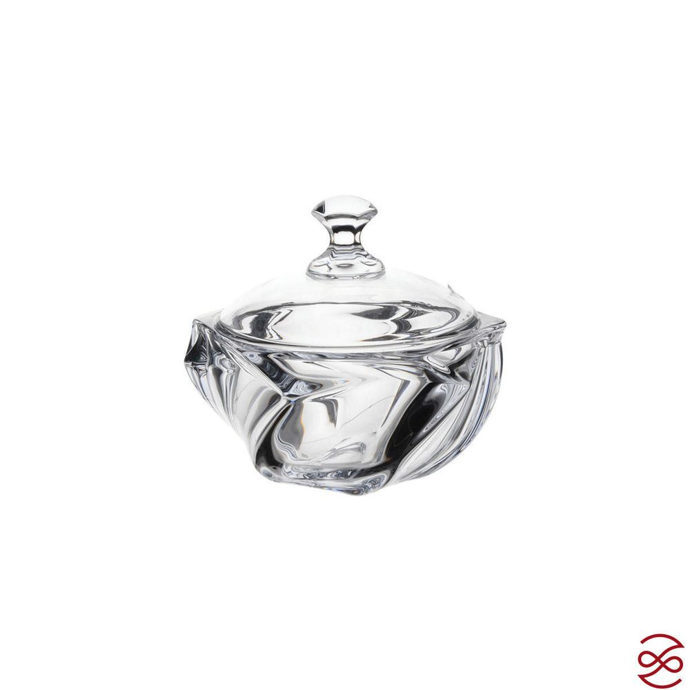 Конфетница с крышкой Crystalite Bohemia MACAO 20 см