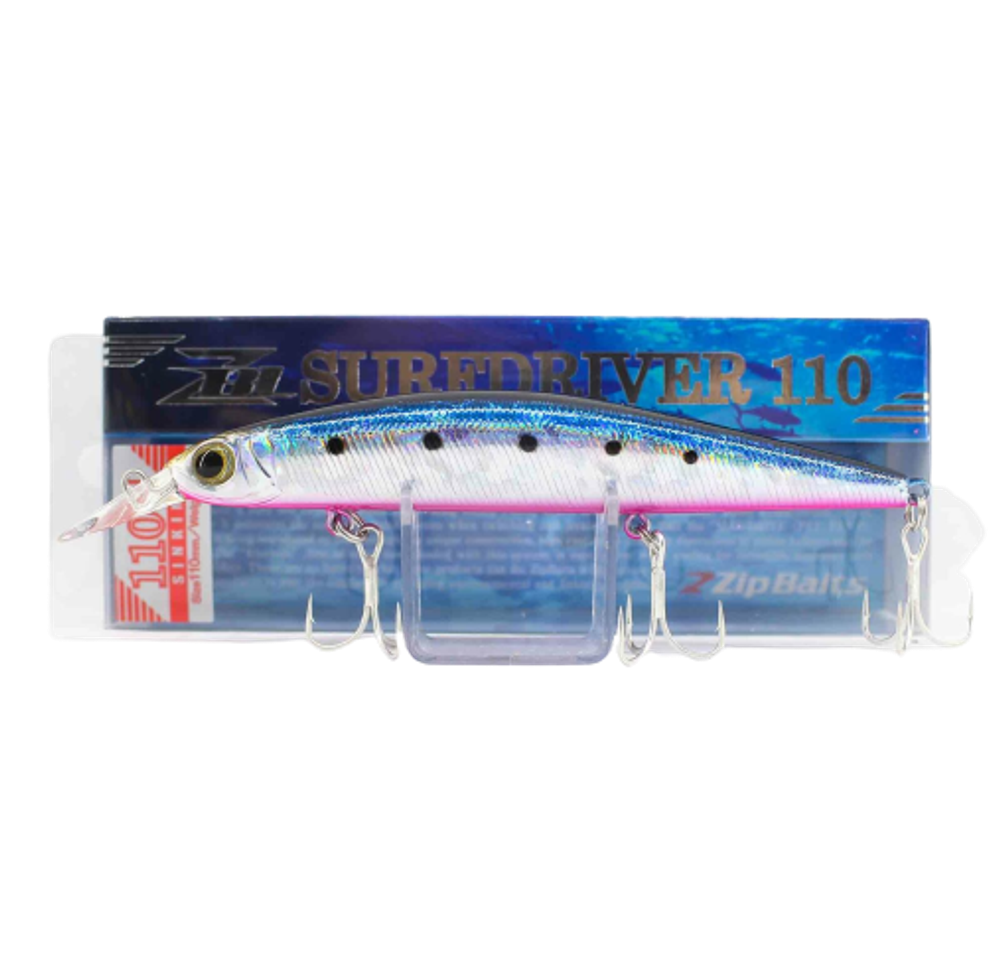 Воблер ZipBaits ZBL SURF DRIVER 110S 490 Kitokito Iwashi