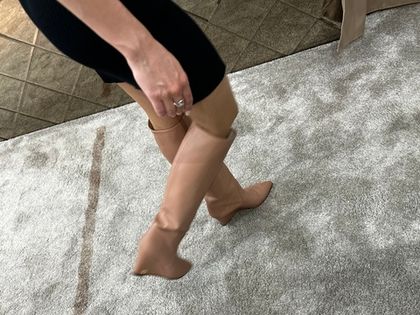 Сапоги Loriblu  4ILBL цвет пудровый ДЕМИСЕЗОН