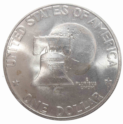 1 доллар 1976 (S). США  "200-летие Декларации независимости". UNC