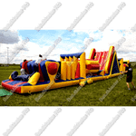 Надувная полоса препятствий "Веселые старты"