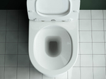 Унитаз-компакт безободковый Ceramica Nova Star CN1904-B с крышкой-сиденьем микролифт, белый глянец