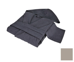 Элитный халат хлопковый Meyzer дымчатый от Hamam ТУрция