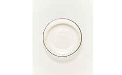 Zara Home тарелка пирожковая из боросиликатного стекла, цвет золотой, 13.5 см